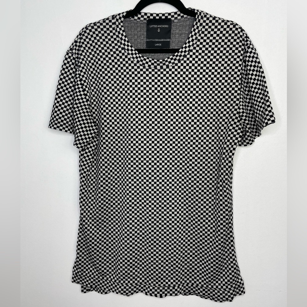 LIFTED Anchors checkers plaid top